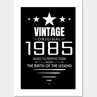Vintage 1985 - Birthday Gift Posters and Art